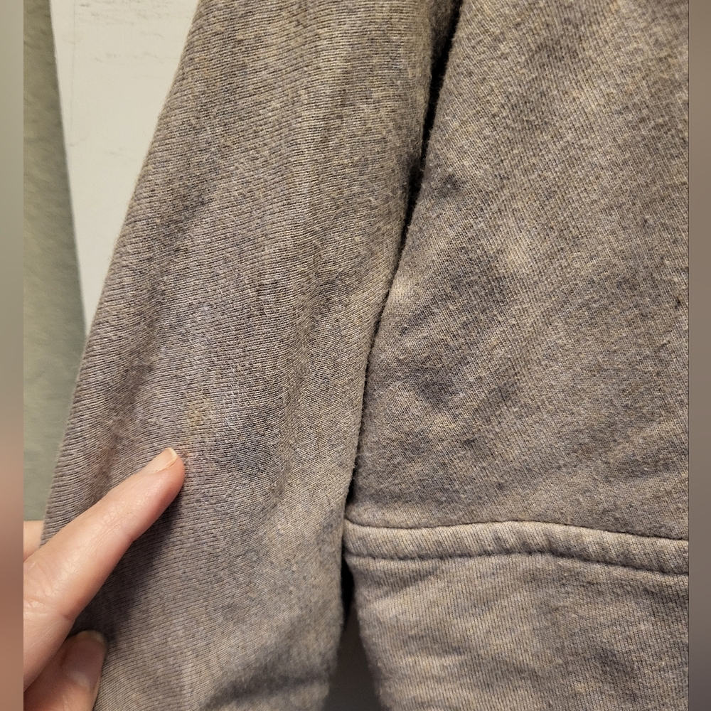 Aritzia Wilfred Women's Light Gray Diderot Cocoon Open Front Cardigan - Size XS - Picture 9 of 9